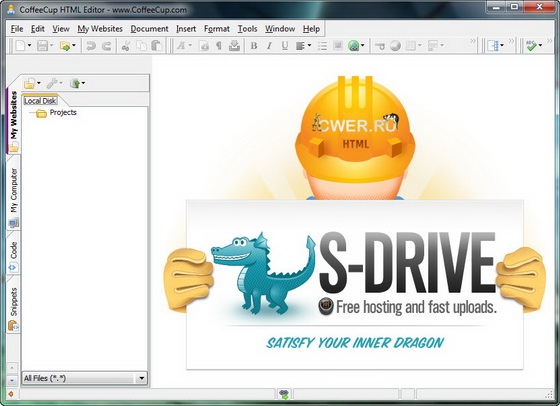 CoffeeCup HTML Editor 12.6 Build 448 Retail