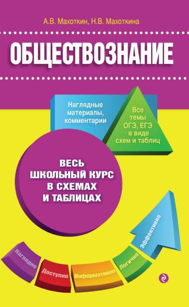 А.В. Махоткин. Обществознание. Весь школьный курс в схемах и таблицах