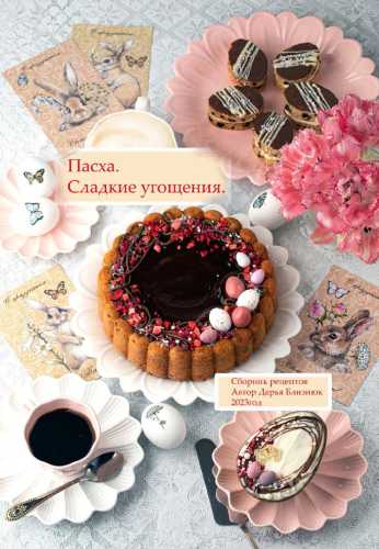 Пасха. Сладкие угощения