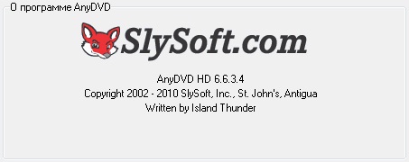 SlySoft AnyDVD