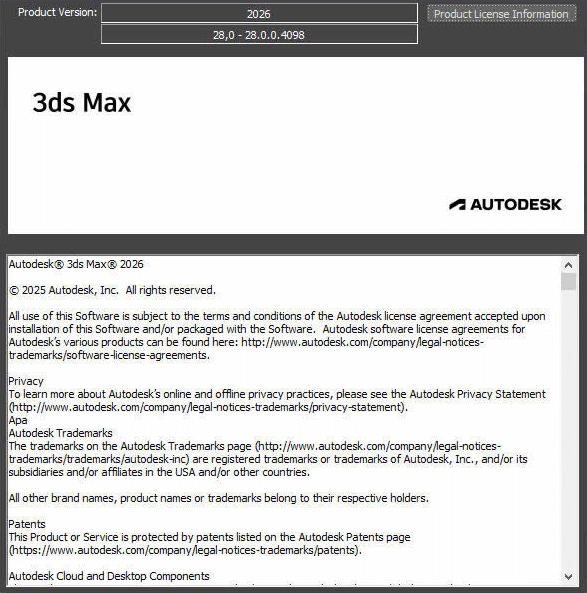 Autodesk 3ds Max 2026