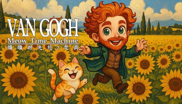 Meow Time Machine 3: Van Gogh