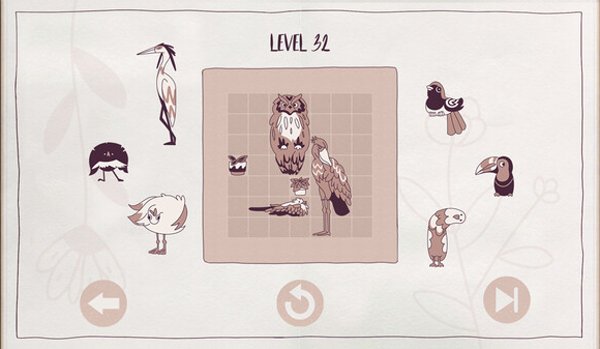 Birds: Organized Neatly